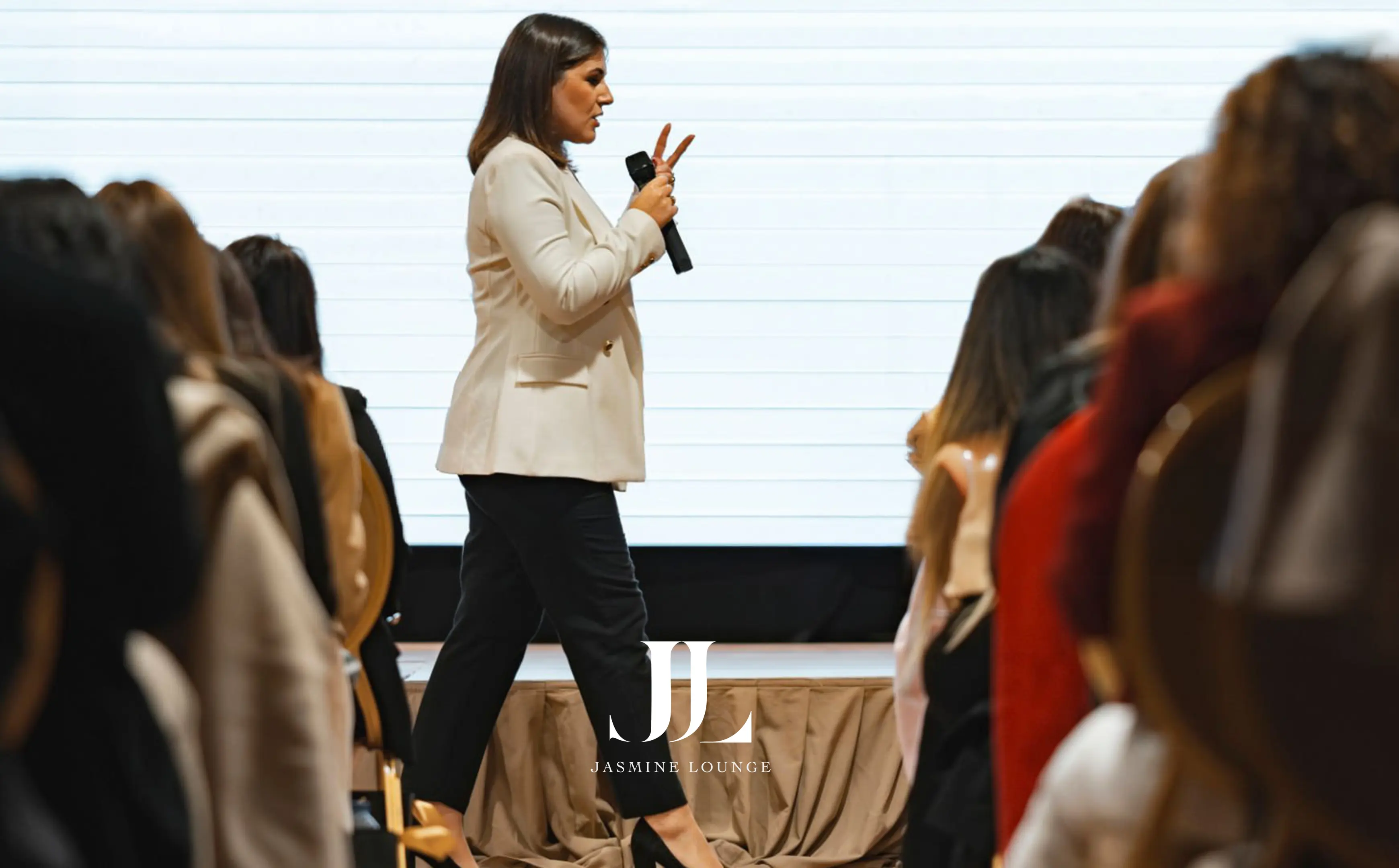 Networking reception at Jasmine Lounge