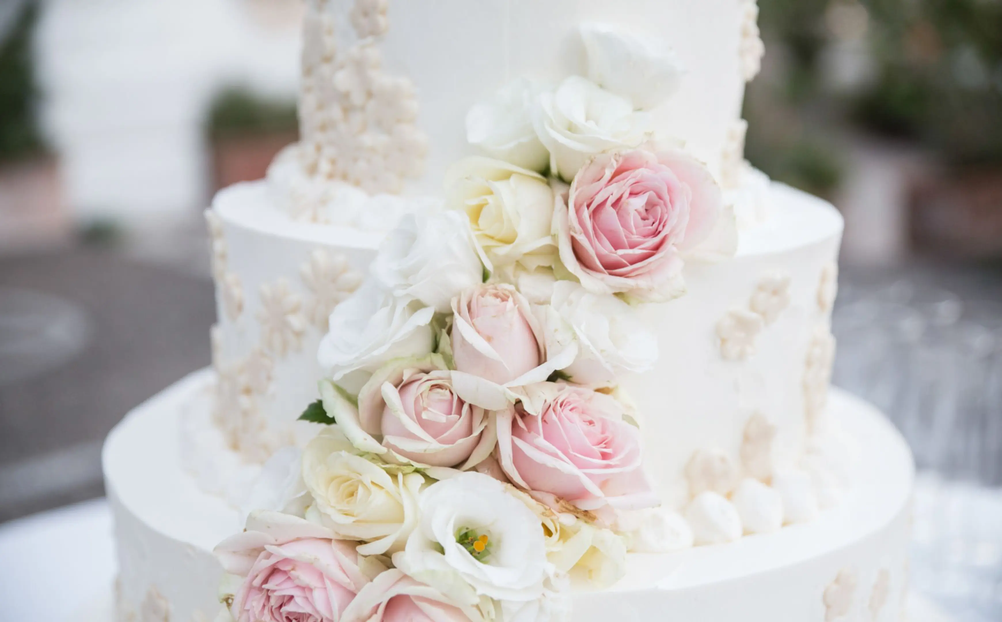 Wedding dining table setup at Jasmine Lounge